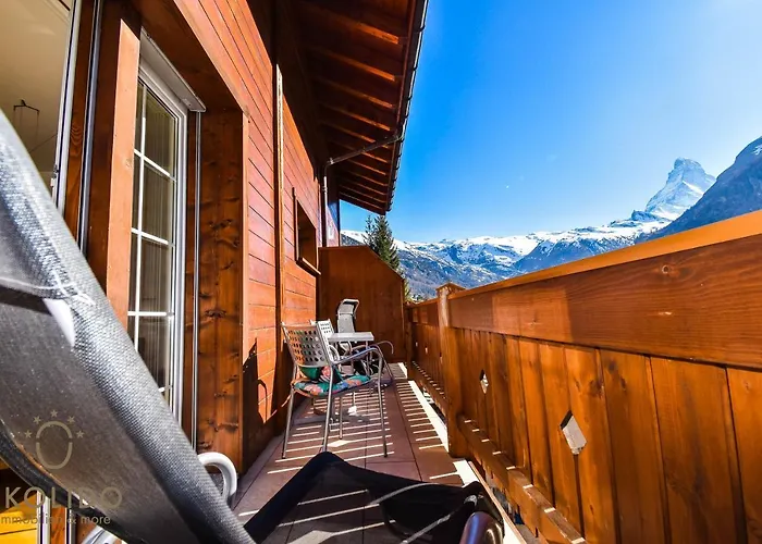 아파트 In Mit Postkarten Matterhornblick 체르마트